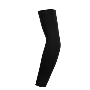 Manchons de cyclisme blancs en Spandex et Polyester, unisexe adulte, anti-UV, sans couture, couleur unie, en stock - Product Image 5