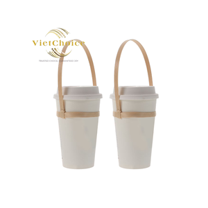 Portavasos VietChoice, Portavasos Reutilizables Ecológicos con Asa de Plástico para Vasos para Llevar - Product Image 5