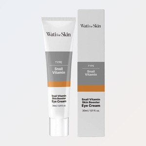 Mejor crema para ojeras coreana K-Beauty Whatiforskin Snail Vitamin Skin Booster EyeCream Hecho en Corea - Product Image 4