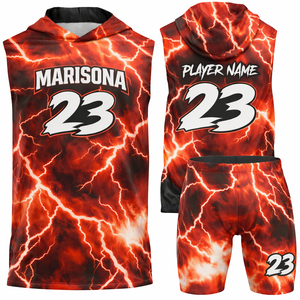 Maillots et shorts de flag football personnalisés OEM, marque privée, vente en gros, usine, séchage rapide, respirants, uniformes d'équipe, nom du joueur, 100% - Product Image 5