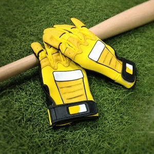 High Quality Custom Long Cuff Style Batting Gloves Spandex/Polyester Baseball Training <b>s</b> Ambidextrous <b>Hook</b> Loop - Product Image 4