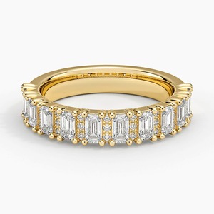 IGI Certified CVD Lab Grown Diamond Engagement Wedding <b>Ring</b> for Women Custom 14K 18K Gold Emerald Cut Diamond <b>Fine</b> <b>Ring</b> - Product Image 1