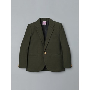 เสื้อเบลเซอร์สีเขียวมะกอกแบบมีลายสำหรับเด็กผู้ชาย - Product Image 1