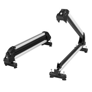 Portasci e Snowboard Universale in Alluminio da 31,7 Pollici, Compatibile con la Maggior Parte delle Barre Trasversali Auto, Contiene fino a 6 Paia di Sci e 4 Snowboard - Product Image 1