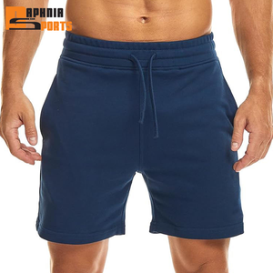 Pantalones Cortos Deportivos Casuales para Hombre, 100% Algodón, Personalizables al por Mayor, de Alta Calidad, Transpirables, de Secado Rápido, Cintura Elástica, Cintura Media - Product Image 1
