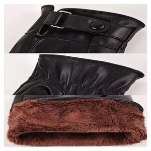 Guantes de Cuero Hechos a Medida de Alta Calidad para Hombre, con Pantalla Táctil, para Deportes de Invierno y Verano, Ciclismo y Uso Diario - Product Image 5