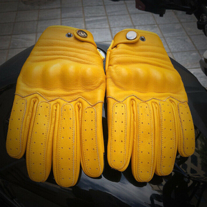 Unisex High Quality Leather Driving Gloves Cycling Outdoor Full Finger Touchscreen Compatible Lightweight Adjustable Wrist <b>Strap</b> - Product Image 6