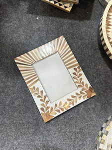 Moon Rise Craft Indian Bone Inlay Wooden Resin Photo <b>Frame</b> with UV <b>Printing</b> <b>for</b> Home Office and Wall Decor - Product Image 5