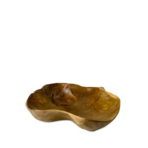 ชามไม้ทำมือจากธรรมชาติ ดีไซน์มินิมอล ทนทาน ปลอดสาร BPA เป็นมิตรกับสิ่งแวดล้อม เหมาะสำหรับใส่ผลไม้ - Product Image 1