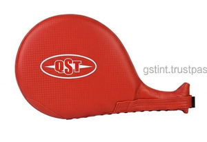 Pad de frappe double pour Taekwondo en PU léger, raquettes souples très résistantes, design de logo personnalisé, unisexe, personnalisable - Product Image 4
