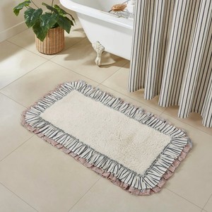Tapis de bain moderne en coton 100% de haute qualité, grammage élevé, absorbant, doux et confortable, pour hôtel, spa, usage domestique, vente en gros - Product Image 3