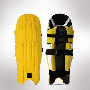 Latest Leather <b>Cricket</b> Batting Pads 2026 for Right Left Handed Batsman Double Sided Wholesale for Shops Custom Logo - Product Image 1