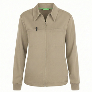 Chaqueta Médica Moderna Personalizada para Mujer, Uniforme de Enfermera de Hospital, Abrigo Térmico, Precio al por Mayor, Chaquetas Médicas con Cuello Camisero - Product Image 2