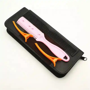 OEM acceptable 6.0 ciseaux manche en acier inoxydable coiffeur japonais ciseaux de cheveux de coiffeur lame droite ciseaux à effiler - Product Image 5