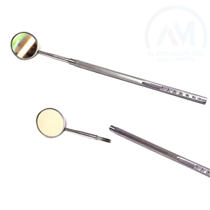 Miroir buccal dentaire en acier inoxydable, outil d'examen ORL, instrument manuel certifié CE de classe I - Product Image 4