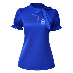 Blusa Deportiva para Mujer Delta Sigma Theta DST Sorority Streetwear, Diseño Atlético en Azul Rey - Product Image 1
