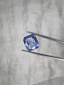 Saphir bleu naturel taille coussin, pierre précieuse non montée pour la fabrication de bijoux, forme carrée, minéral non chauffé, qualité supérieure - Product Image 3