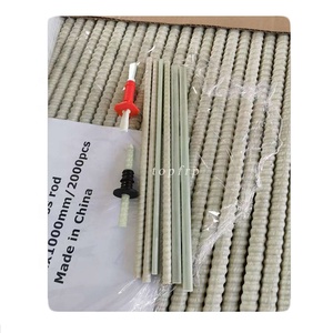 High Strength Fiberglass Frp Material Fiberglass Bar Threaded Anchor Rock Bolt - Product Image 3