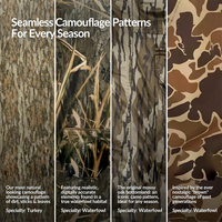Sweat à capuche zippé pour homme MST Endurance Soft Shell Camo, chaud, pour la chasse, avec poche poitrine et 2 poches latérales zippées