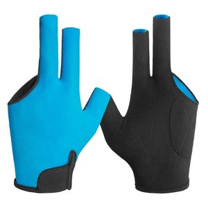 Guantes Profesionales de Snooker para Mano Izquierda y Derecha, con Malla Transpirable en la Parte Posterior y Palma de Cuero Liso, para Deporte de Billar - Product Image 1