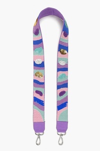 Correa de Moda con Cuentas Azul para el Día del Partido, Hecha a Mano, Ajustable, con Letras y Logotipo Personalizados, ¡Gran Venta! - Product Image 2