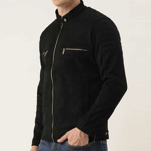 Chaqueta de Cuero Personalizada para Hombre, con Logotipo Personalizado, Estilo de Diseñador, Tallas Grandes, Ropa Exterior, Fabricación OEM, Venta al Por Mayor - Product Image 6