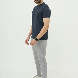 Nouvelle mode, survêtement d'été pour homme 100% coton, molleton épais de haute qualité, vêtements de rue personnalisés, ensemble de survêtement d'été pour homme - Product Image 3