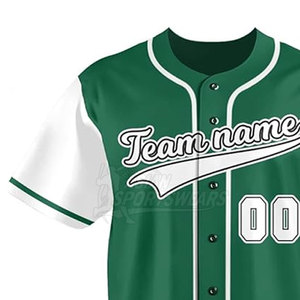 Nueva Llegada de Ropa Deportiva, Jersey de Béisbol con Nombre Personalizado Impreso, Tela 100% Poliéster, Mejor Precio - Product Image 6