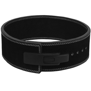 Original Cowhide Leather Premium Quality 10mm-13mm Thick Heavy Duty <b>Back</b> <b>Support</b> Belt Non-Slip Buckle Body Building Training - Product Image 4