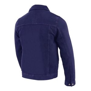 Wholesale Price Eco Friendly <b>Denim</b> <b>Jacket</b> <b>Mens</b> Slim Fit Stylish Low MOQ <b>Denim</b> <b>Jackets</b> Turn Down Collar Pocket Style - Product Image 3