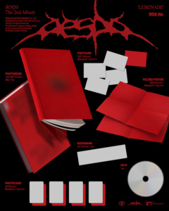 อัลบั้มเต็มชุดที่สองของ aespa [LEMONADE] (เวอร์ชั่น WDA) การ์ดรูปภาพอัลบั้มเคป๊อป เคป๊อป เอสเอ็ม - Product Image 2