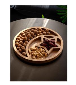 Bandeja de Madera para Servir Frutos Secos de Ramadán, Masala Dabba, Almacenamiento de Cocina, Herramientas para Hierbas y Especias, Caja de Especias de Madera a Bajo Precio, Accesorios de Cocina - Product Image 1