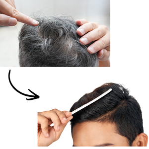 Unisex Natural Black Henna Hair Color Smooth Texture Grey Coverage Organic Hair <b>Care</b> Coloring - Product Image 1