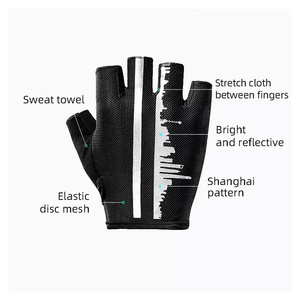 Summer Cycling Gloves Half Finger Waterproof Breathable Non-slip Gym Outdoor Sport Bike Bicycle Motorcycle Gloves High Quality - Product Image 5