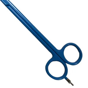 Ciseaux chirurgicaux électriques bipolaires professionnels à lame courbée pour usage hospitalier avec une seule broche électrique - Product Image 6