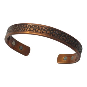 Pulsera Magnética de Cobre Inspirada en Estrellas, Joyería de Bioenergía Curativa para Meditación, Bienestar, Vitalidad y Equilibrio Energético - Product Image 6