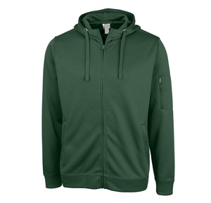 2025 nouveau Style hommes thermique fermeture éclair jusqu'à sweats à capuche haute qualité surdimensionné longueur de la récolte vente en ligne - Product Image 1