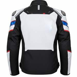 เสื้อแจ็คเก็ตมอเตอร์ไซค์สำหรับแข่งรถ พิมพ์ลายปักตามสั่ง ไซส์ใหญ่ กันน้ำ ระบายอากาศได้ดี ผลิตจากวัสดุคอร์ดูร่า โพลีเอสเตอร์/คอตตอน - Product Image 5