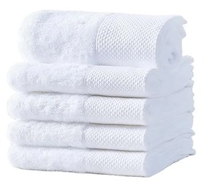 Premium White Salon Towels <b>Bleach</b> Proof Cotton Hairdresser Beauty Spa Towels Professional Grade Supplier - Product Image 1