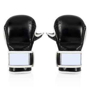 Guantes de Boxeo MMA de Cuero Personalizados OEM, Guantes Deportivos de Medio Dedo con Palma Abierta para Entrenamiento de Sparring, UFC, Artes Marciales, Muay Thai - Product Image 1