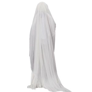 Fantasma Animatronico di Halloween a Grandezza Naturale (1,3 m) con Tridente, Luci Verdi Attivate dal Suono, Decorazioni per Feste all'Aperto - Product Image 4