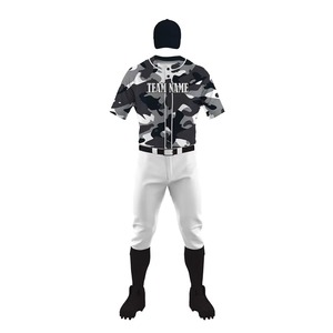 Custom Sublimation Printed Baseball Softball Jersey Breathable Short Sleeve Polyester Sportswear Uniform Shirt Set 2026 - Product Image 1