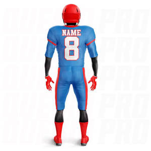 Uniformes de Fútbol Americano Personalizados al por Mayor, Conjunto de Uniforme de Fútbol Americano de Manga Corta, Uniformes Personalizados para Equipos de Pakistán, Camisetas y Pantalones Cortos - Product Image 3