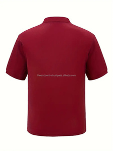 Camiseta de polo de golf para hombre de alta calidad hecha a medida con logotipo de secado rápido con cuello en V polos de algodón blanco, polos para hombre - Product Image 4