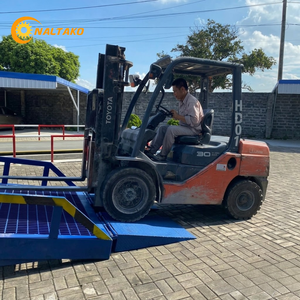 10 Ton Capacity 11.5m Forklift Yard Ramp for Standard Container and Palletized Material Handling - Product Image 6