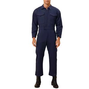 Custom Workwear Functional Full Sleeves Safety Coveralls Over waterproof best material <b>fire</b> proof coverall waterproof Working - Product Image 1
