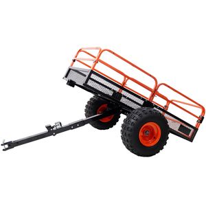 Carrello Ribaltabile Robusto con Capacità di Carico di 680 Kg per ATV, UTV, Tosaerba, Trattore, Giardino e Trasporto in Fattoria - Product Image 6