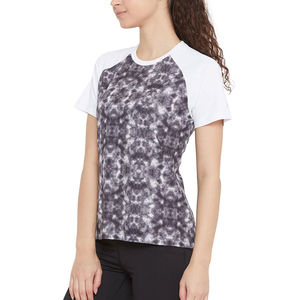 Camisetas de verano personalizadas estilo occidental sublimadas para mujer, camisetas casuales para mujer con impresión de logotipo personalizado - Product Image 2