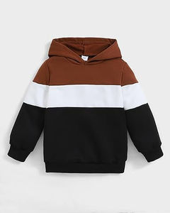 Nouvelle Collection 2026 – Ensemble Survêtement Color Block pour Bébés Filles – Sweat à Capuche et Pantalon de Jogging en Molleton Éponge – 2 Pièces Tendance - Product Image 5