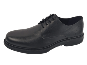 Zapatos Oxford de Vestir para Hombre Dlords Gad Penny, Negros, de Piel Vacuna, con Cordones, Punta en Pico, para Oficina y Carrera Profesional, Color Sólido, Hechos a Mano, con Entresuela de EVA - Product Image 4
